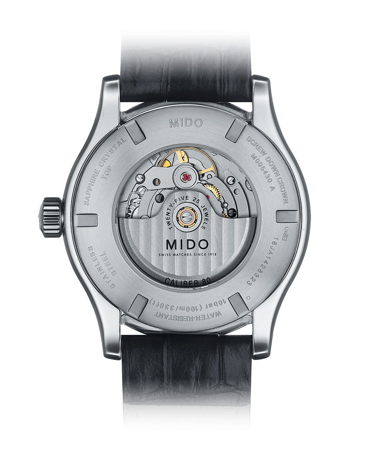 Часы Mido Multifort Gent M005.430.16.031.80 — механические, металл сталь