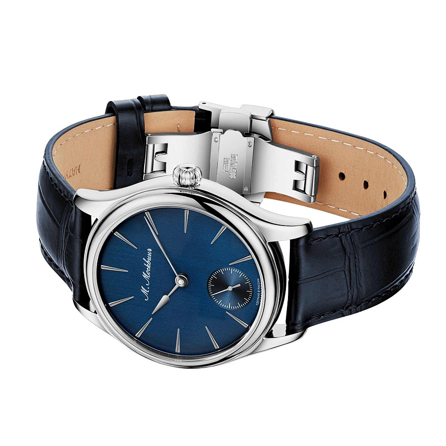 Часы Михаил Москвин Elegance 4115L-1 — механические, металл сталь