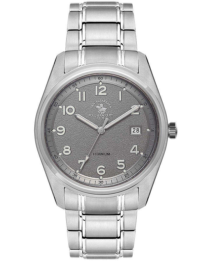 Часы Santa Barbara Polo & Racquet Club Prive SB.4.1010-2 — мужские, серый