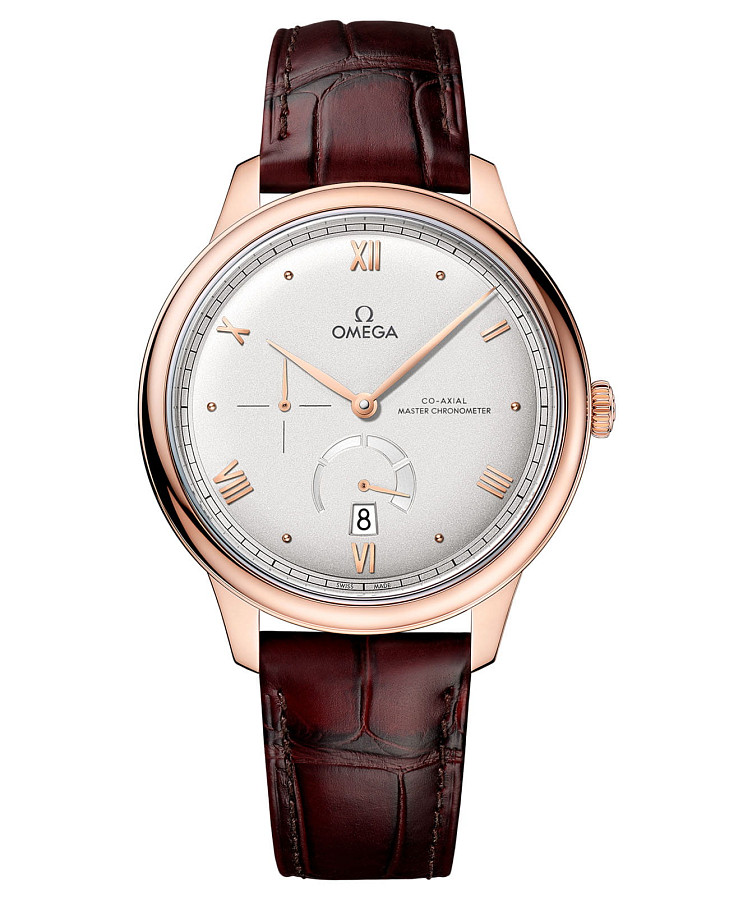 Часы Omega De Ville Prestige 434.53.41.21.02.001 — мужские, серебристый