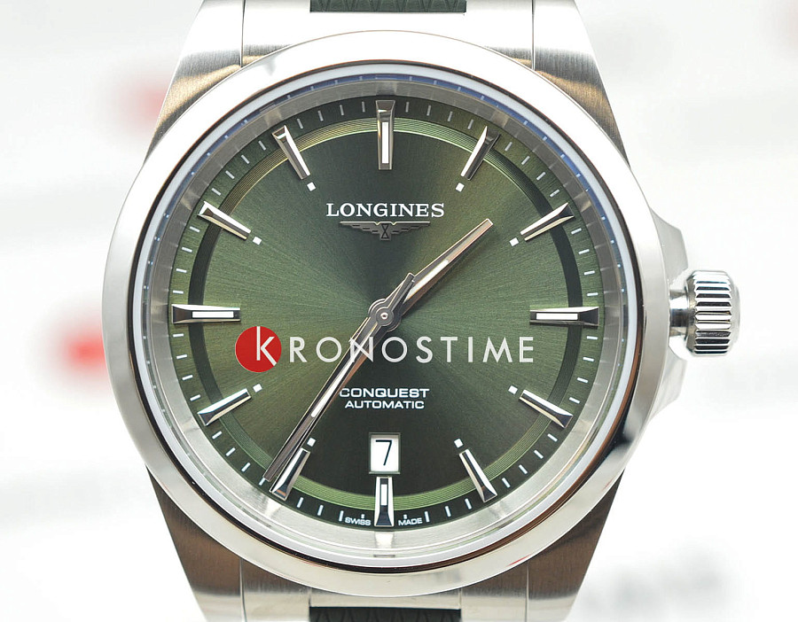 Часы Longines Conquest L3.830.4.02.9 — металл сталь, Швейцария