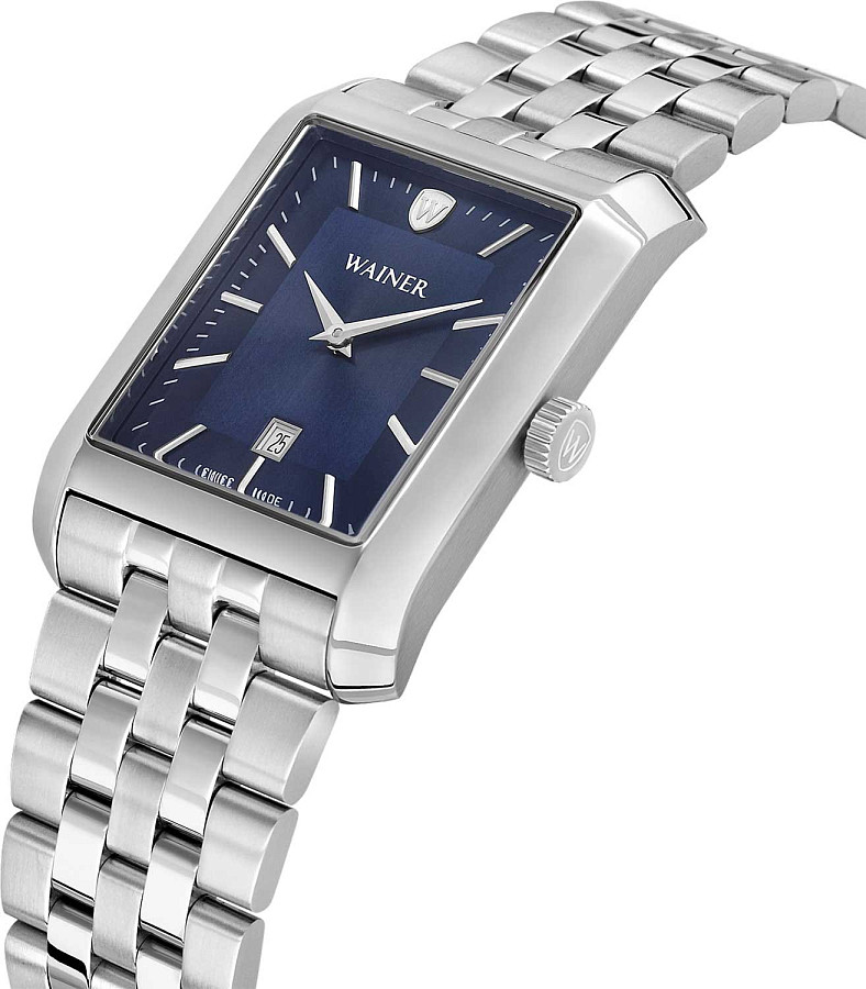 Часы Wainer Classic WA.21200-B — нержавеющая сталь, мужские
