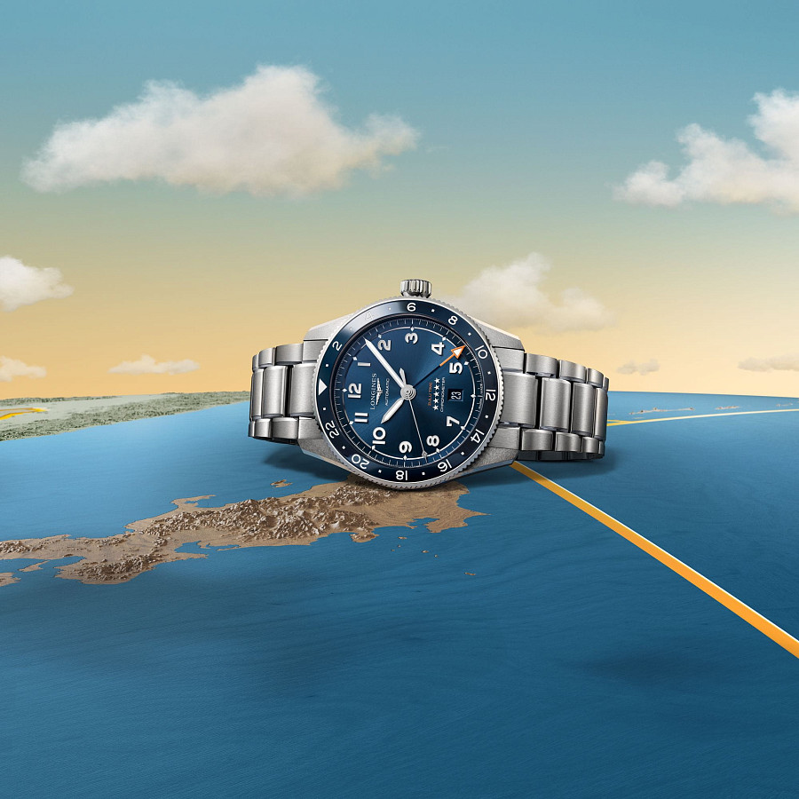 Часы Longines Spirit L3.812.4.93.6 — мужские, серебристый
