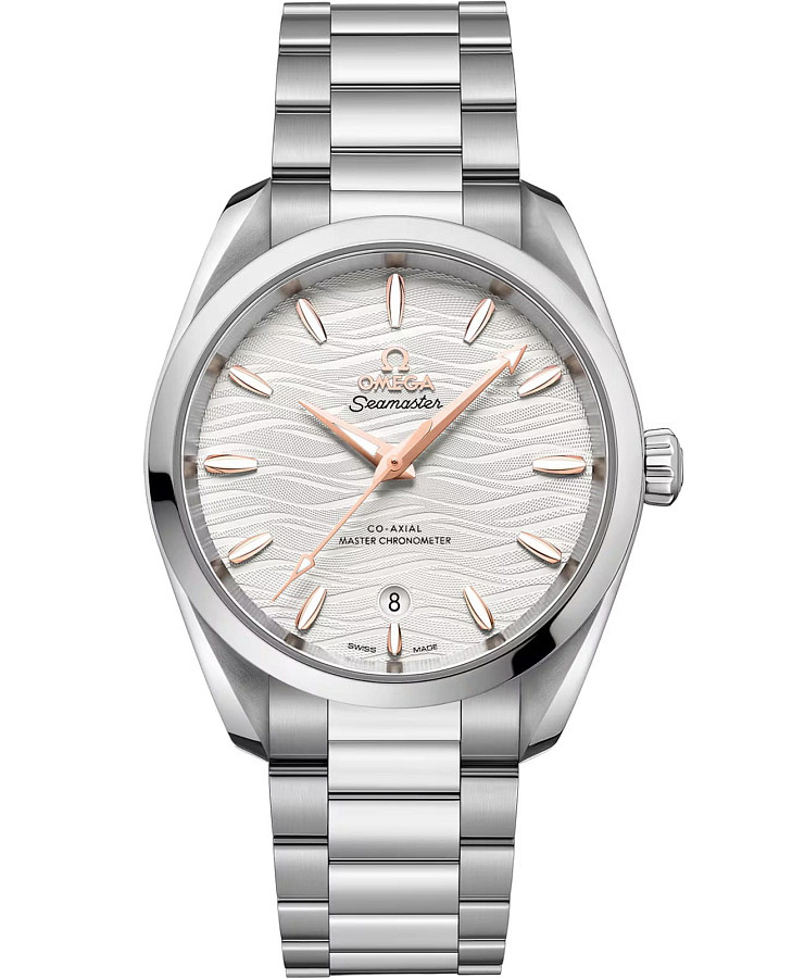 Часы Omega Seamaster Aqua Terra 220.10.38.20.02.002 — мужские, бежевый