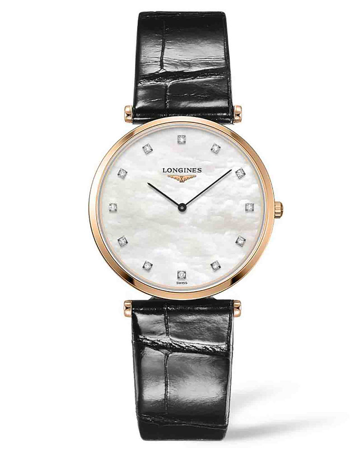 Часы Longines La Grande Classique L4.709.1.88.2 — женские, перламутровый