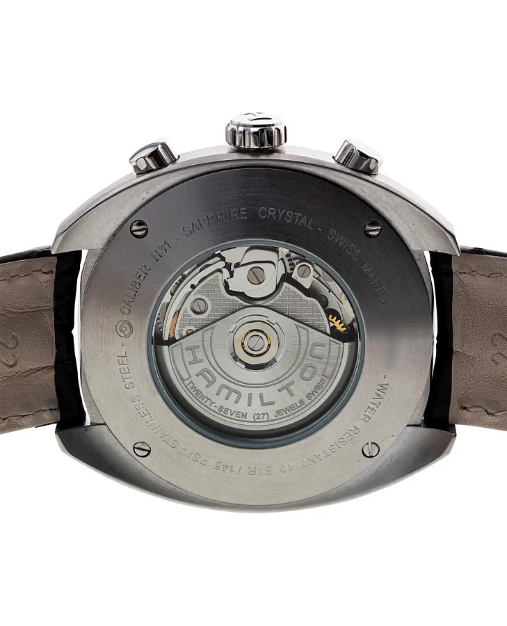 Часы Hamilton American Classic Pan Europ Auto Chrono H35756755 — сталь металл, Швейцария