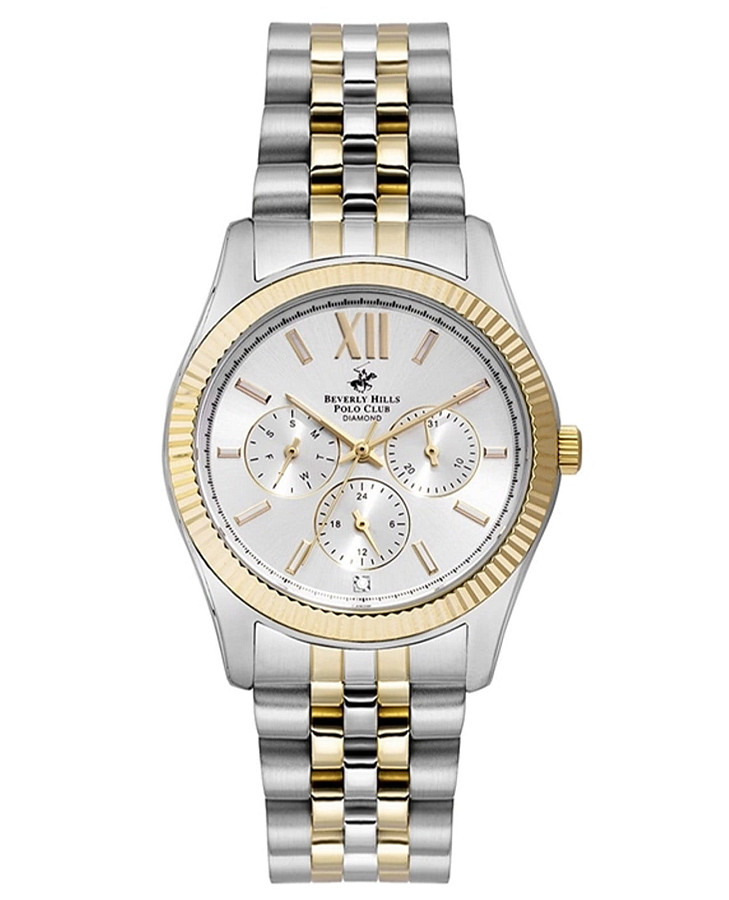 Часы Beverly Hills Polo Club BP3082C.230 — женские, серебристый