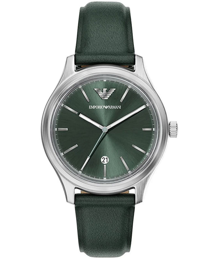 Часы Emporio Armani Dario AR11749 — мужские, зеленый