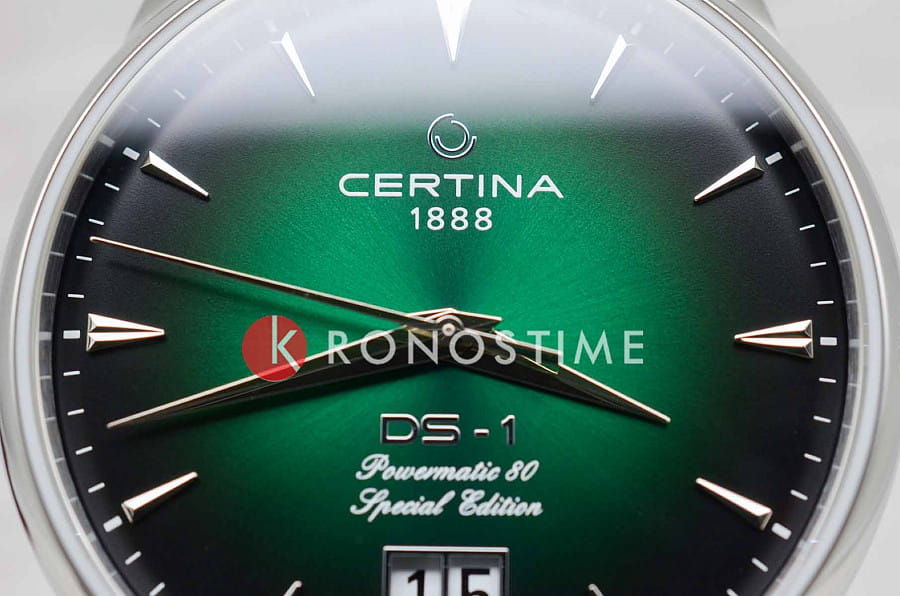 Часы Certina DS-1 Big Date Powermatic 80 C029.426.11.091.60 — нержавеющая сталь, мужские