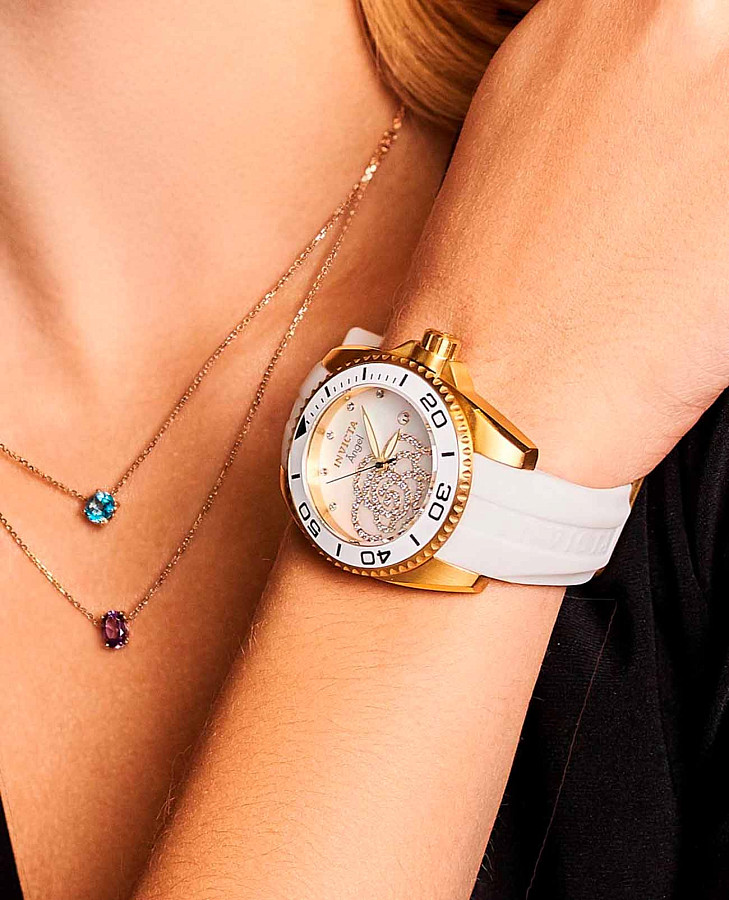 Часы Invicta Angel IN0488 — женские, силикон