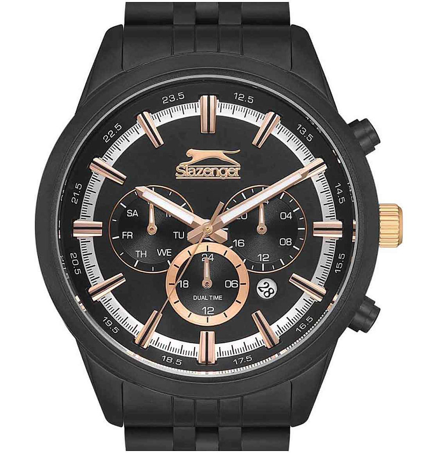 Часы Slazenger SL.09.2131.2.03 — кварцевые, суперметалл металл