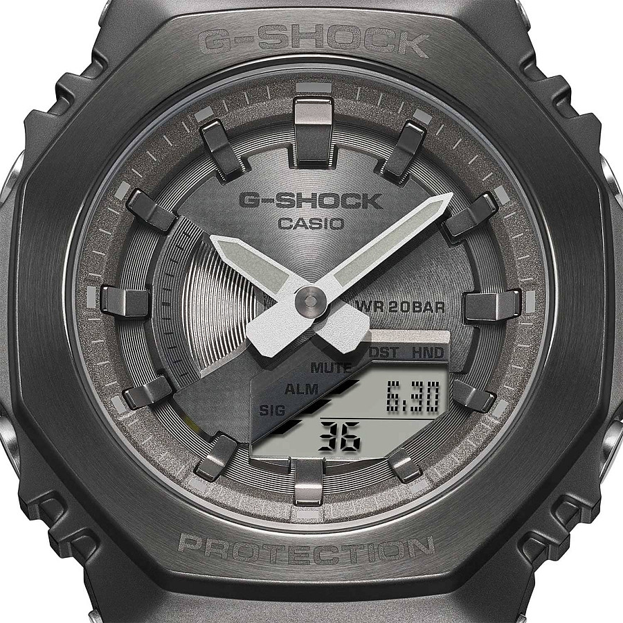 Часы Casio G-Shock GM-S2100MF-1A — женские, пластик