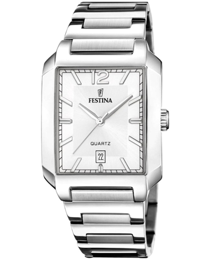Часы Festina On The Square F20677/2 — мужские, белый