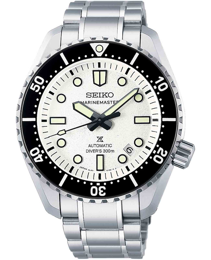 Часы Seiko Prospex Marinemaster SLA077J1 — мужские, белый