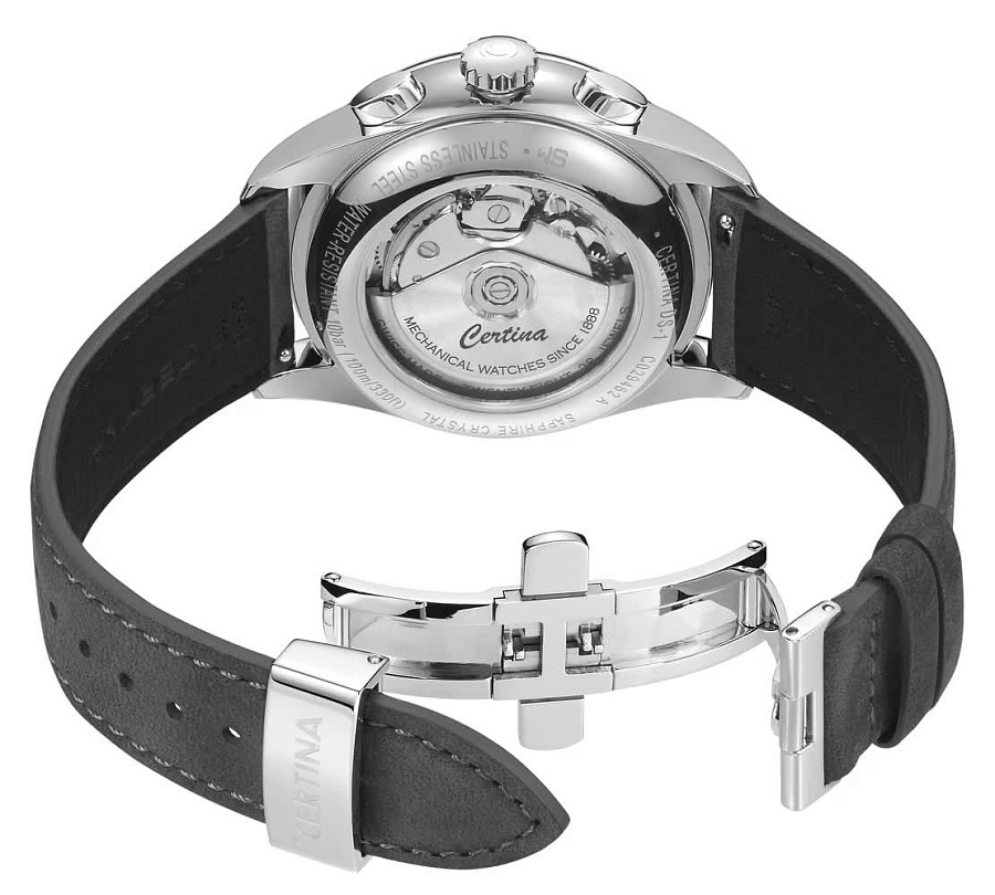 Часы Certina DS-1 Chrono Auto C029.462.16.011.00 — механические, металл сталь