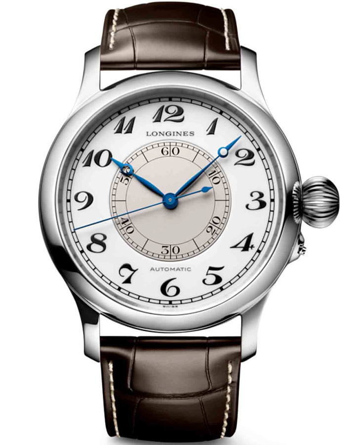 Часы Longines Weems Second-Setting Watch L2.713.4.13.0 — мужские