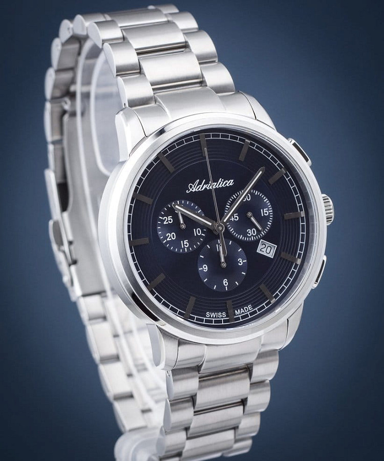 Часы Adriatica Chronographs A8307.5115CH — Швейцария, кварцевые