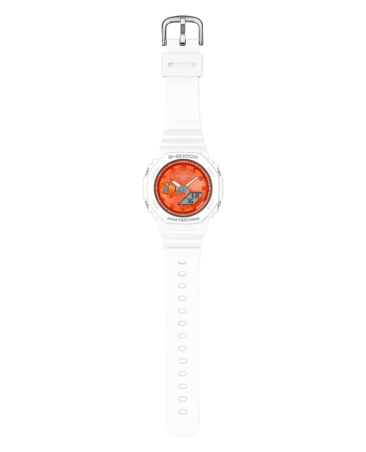 Часы Casio G-Shock GMA-S2100WS-7ADR (GMA-S2100WS-7A) — Япония, электронные