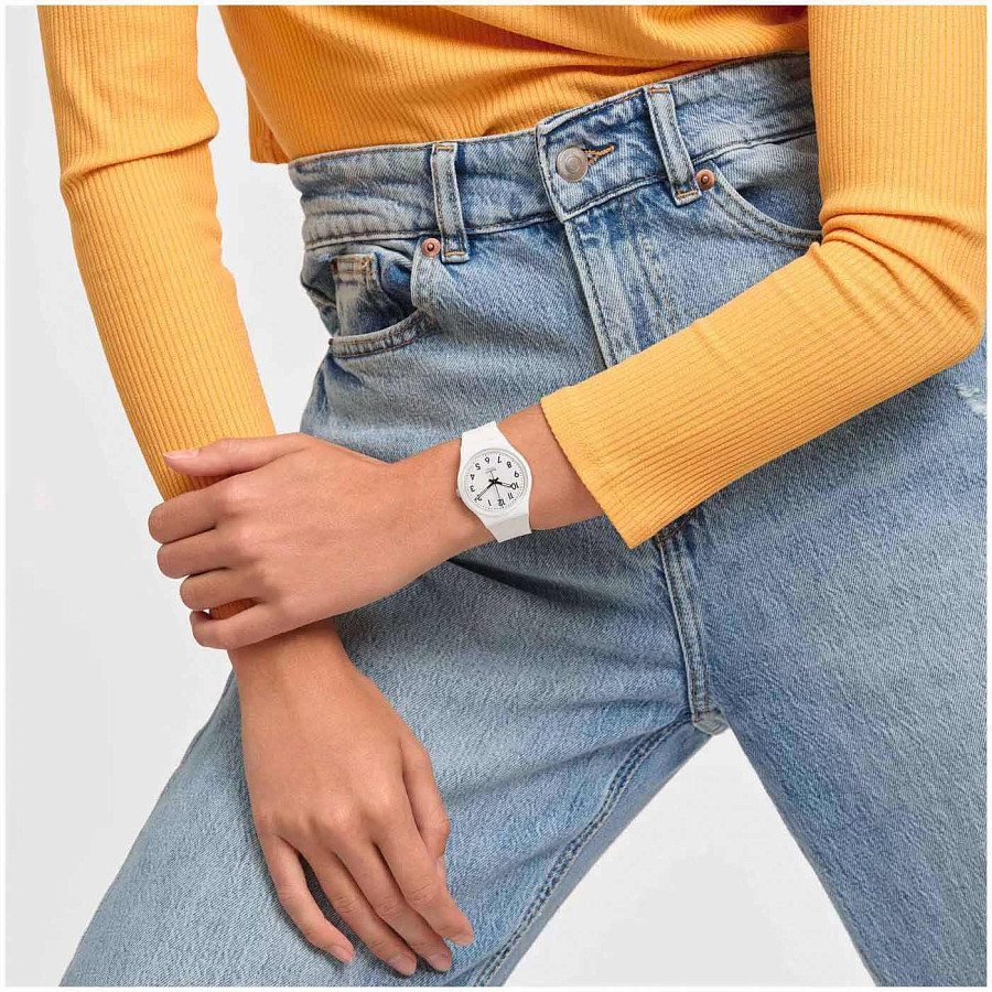 Часы Swatch Gent Biosourced Standart SO28W107-S14 — женские, силикон