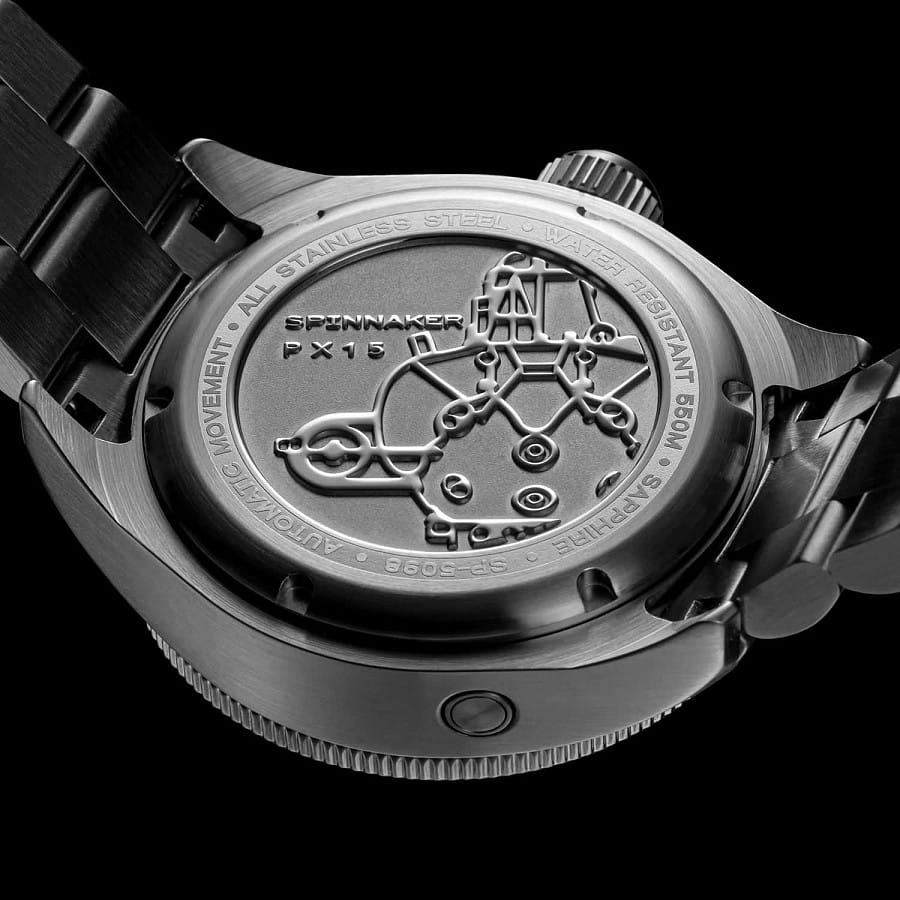 Часы Spinnaker Piccard SP-5098-66 — механические, сталь металл