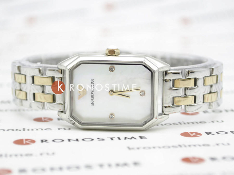 Часы Emporio Armani AR11146 — кварцевые, металл сталь