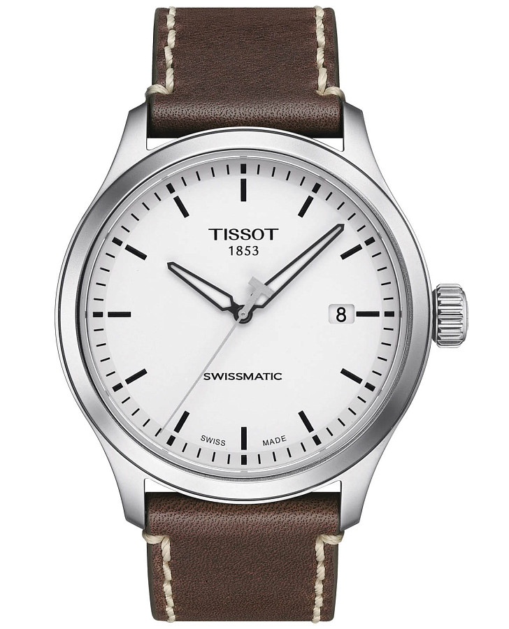 Часы Tissot Gent XL Swissmatic T116.407.16.011.00 — мужские, белый