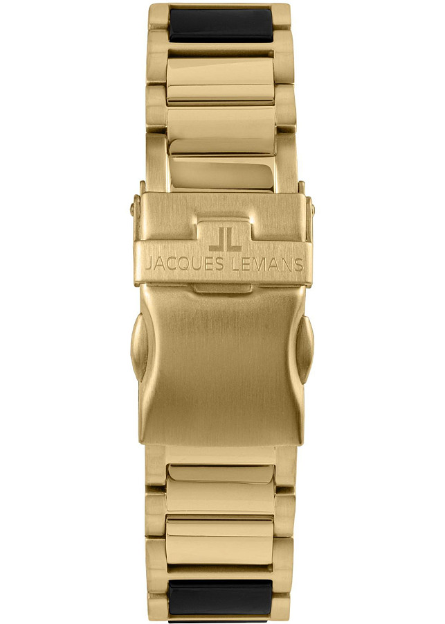 Часы Jacques Lemans High Tech Ceramic 42-12G — кварцевые, сталь металл