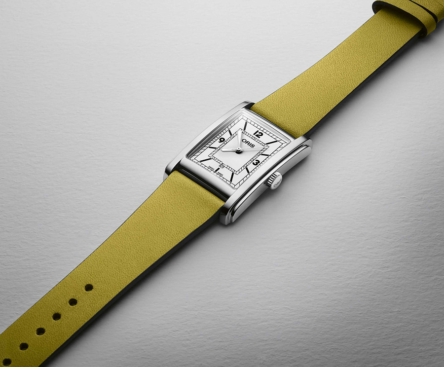 Часы Oris Rectangular 01 561 7783 4061-07 5 19 15 — сталь металл, Швейцария