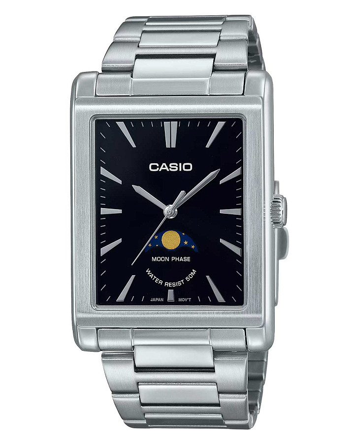 Часы Casio Collection MTP-M105D-1A — мужские, черный