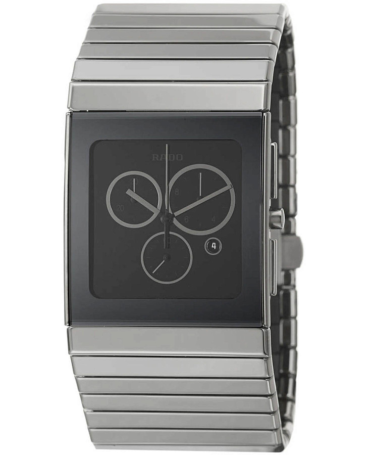 Часы Rado Ceramica R21824152 — мужские, черный