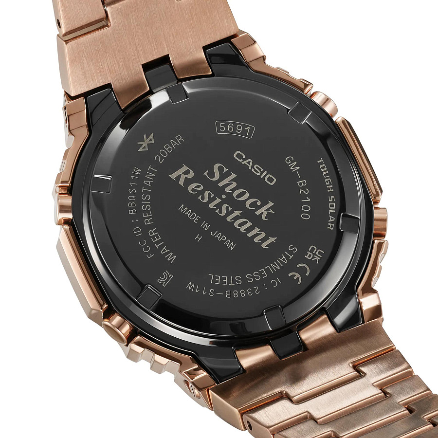 Часы Casio G-Shock GM-B2100GD-5ADR (GM-B2100GD-5A) — металл сталь, Япония