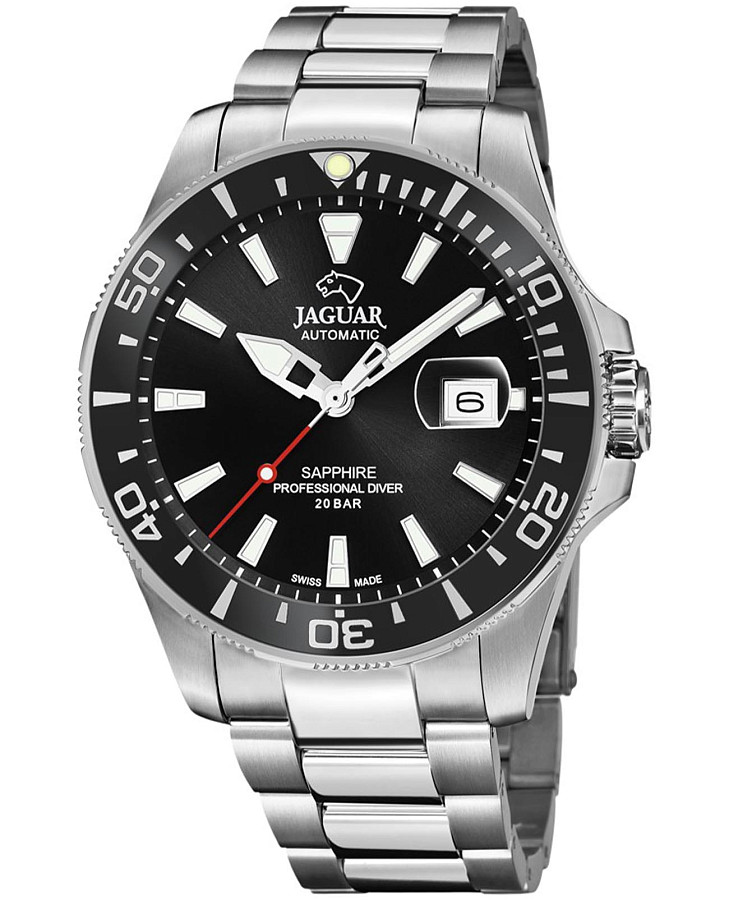 Часы Jaguar Automatic Diver J886/3 — мужские, черный