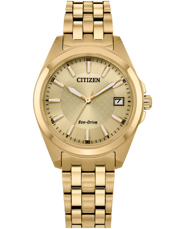 Часы Citizen Eco-Drive EO1222-50P — женские, шампань