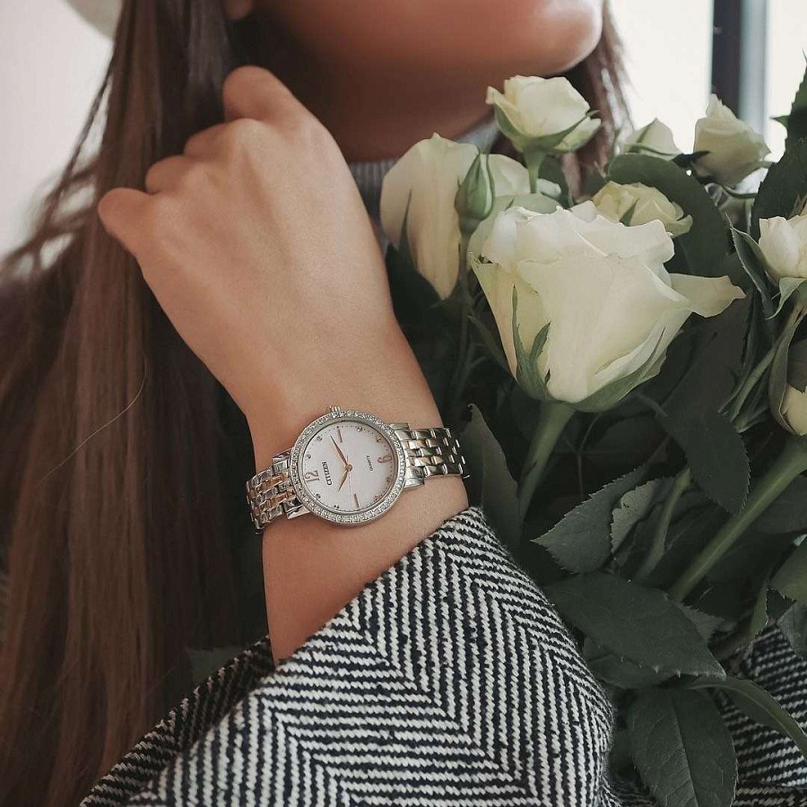Часы Citizen Elegance EL3106-59D — кварцевые, Япония, женские