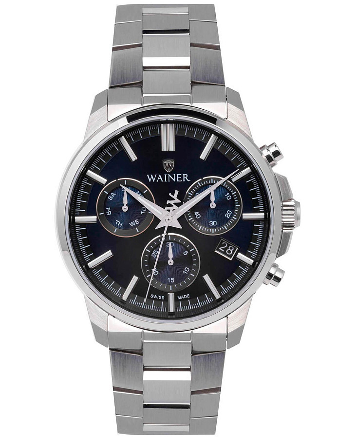 Часы Wainer Classic WA.16200-B — мужские, синий