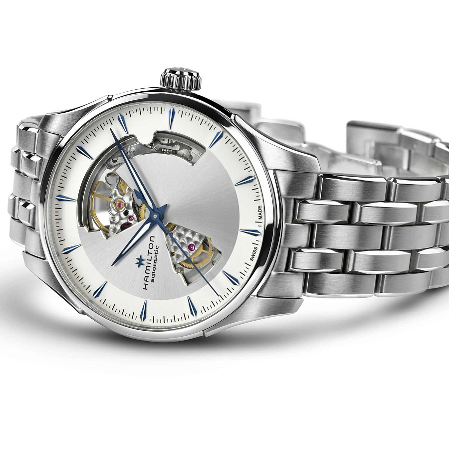 Часы Hamilton Jazzmaster Open Heart Auto H32675150 — сталь металл, Швейцария