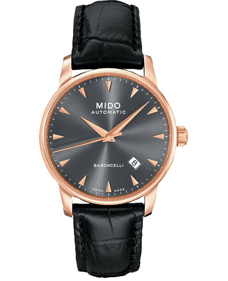 Часы Mido Baroncelli M8600.3.13.4 — мужские, черный