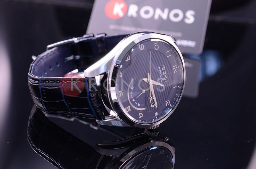 Часы Seiko Conceptual Series Dress SRN061P1 — автокварц (кинетик), металл сталь