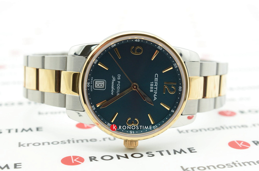 Часы Certina DS Podium Lady 33mm C034.210.22.097.00 — Швейцария, кварцевые
