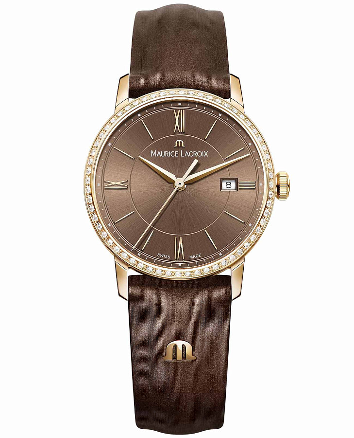 Часы Maurice Lacroix Eliros EL1094-PVPD1-710-1 — женские, коричневый