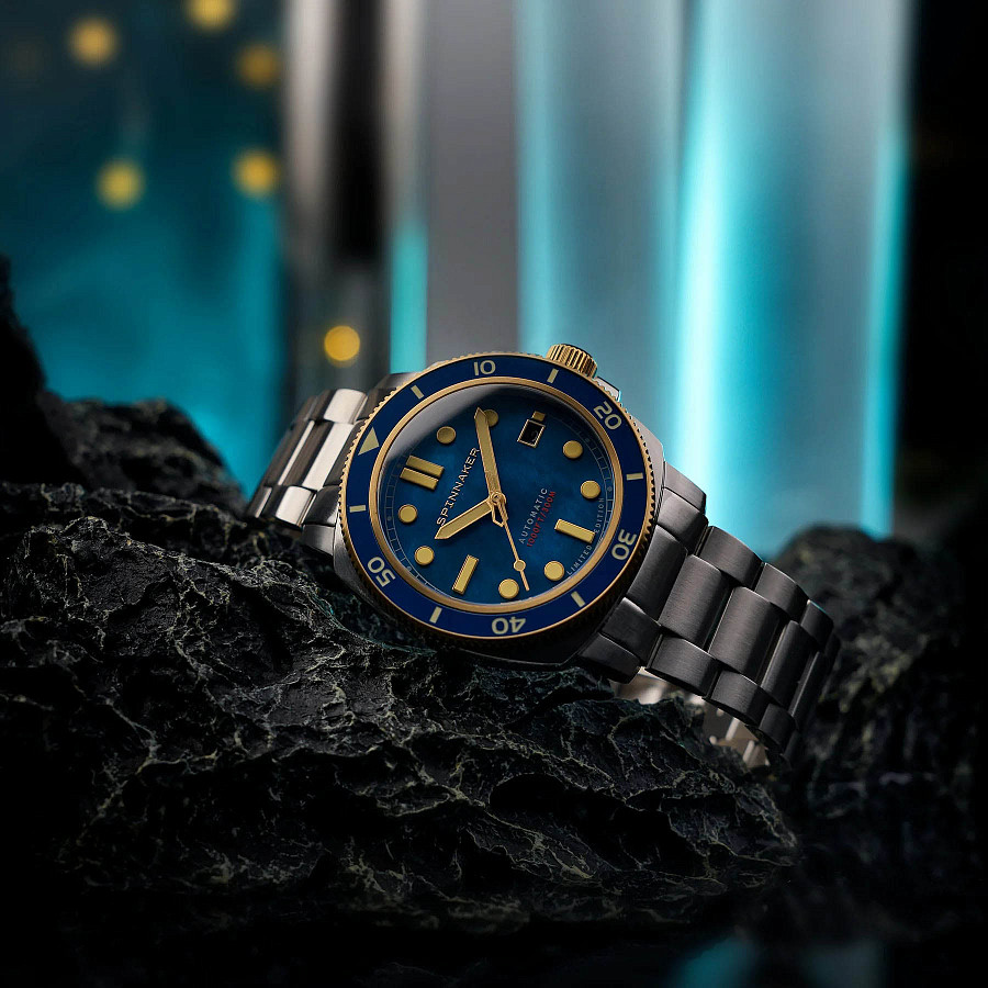 Часы Spinnaker Hull Pearl Diver Automatic Limited Edition SP-5106-44 — сталь металл, Англия