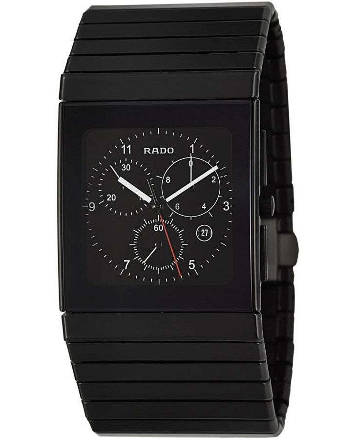 Часы Rado Ceramica R21715162 — мужские, черный
