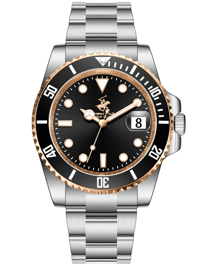 Часы Beverly Hills Polo Club BP3791X.550 — мужские, черный