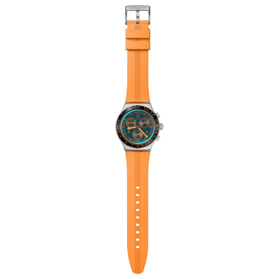 Часы Swatch I New Chrono YVS529 — металл сталь, Швейцария