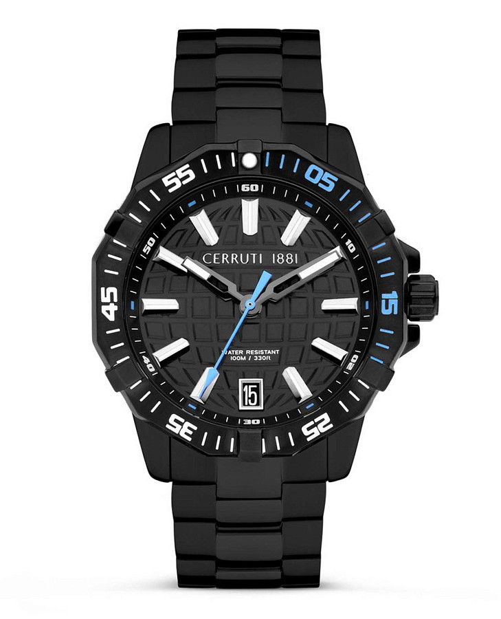 Часы Cerruti 1881 Vallelaghi CIWGH0007505 — мужские, черный