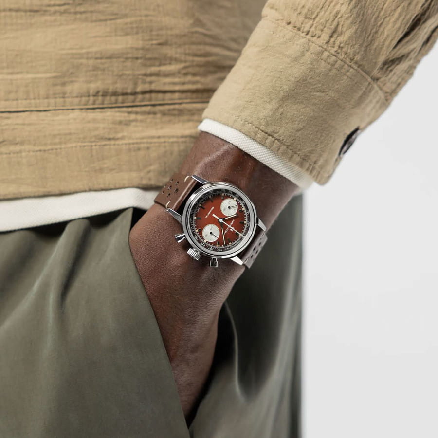 Часы Hamilton American Classic Intra-Matic Chronograph H H38429591 — Швейцария, механические