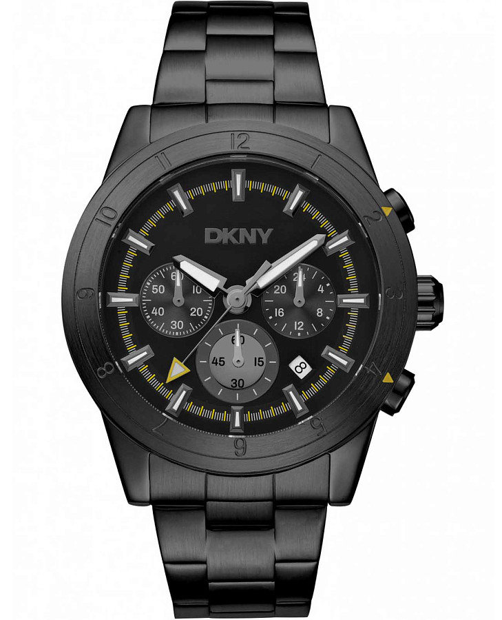 Часы DKNY Bryant Park Chrono DK1G051M0075 — мужские, черный
