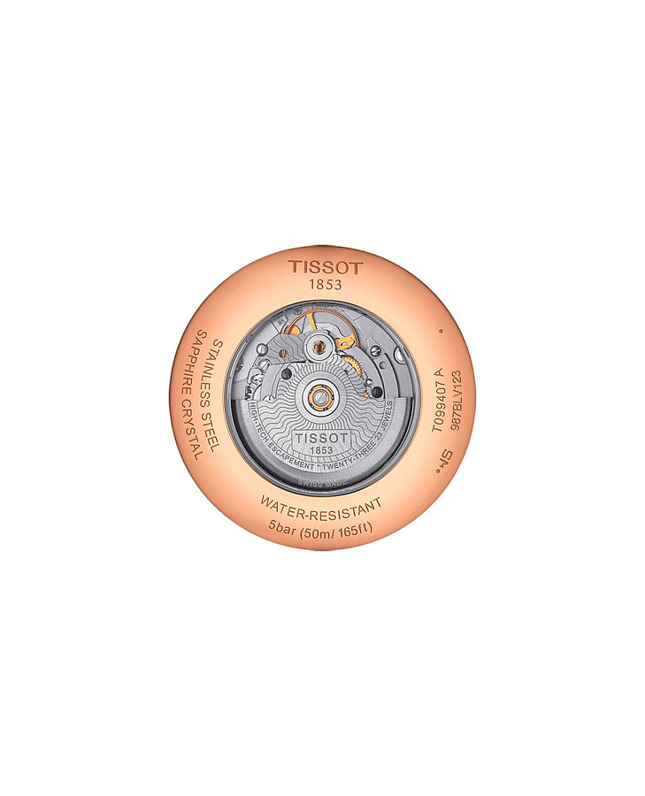 Часы Tissot Chemin des Tourelles Powermatic 80 T099.407.36.037.00 — механические, Швейцария, мужские