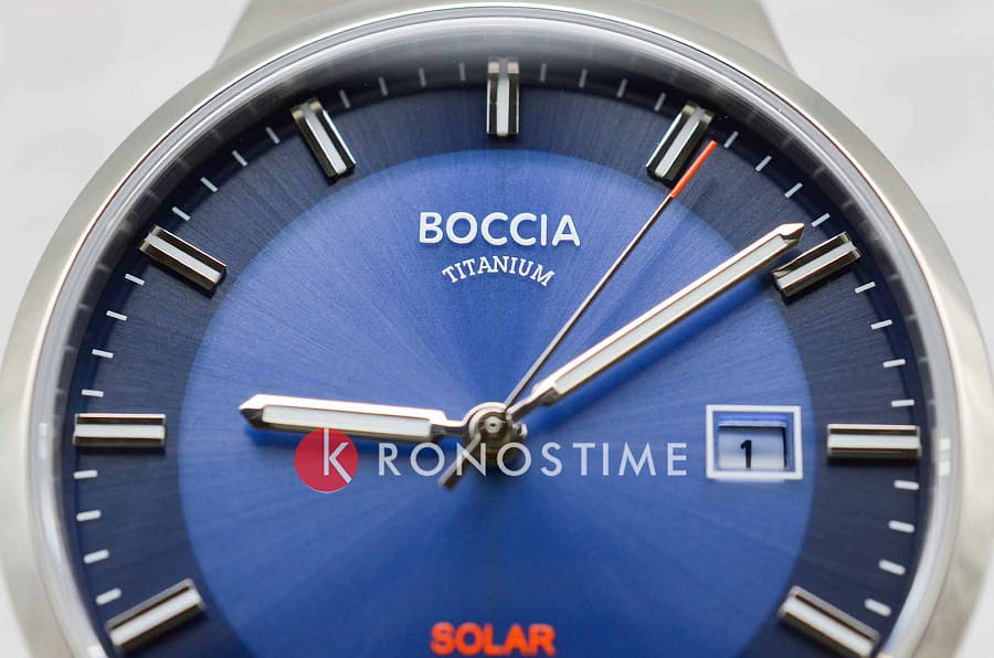 Часы Boccia Titanium 3652-02 — титановый, мужские