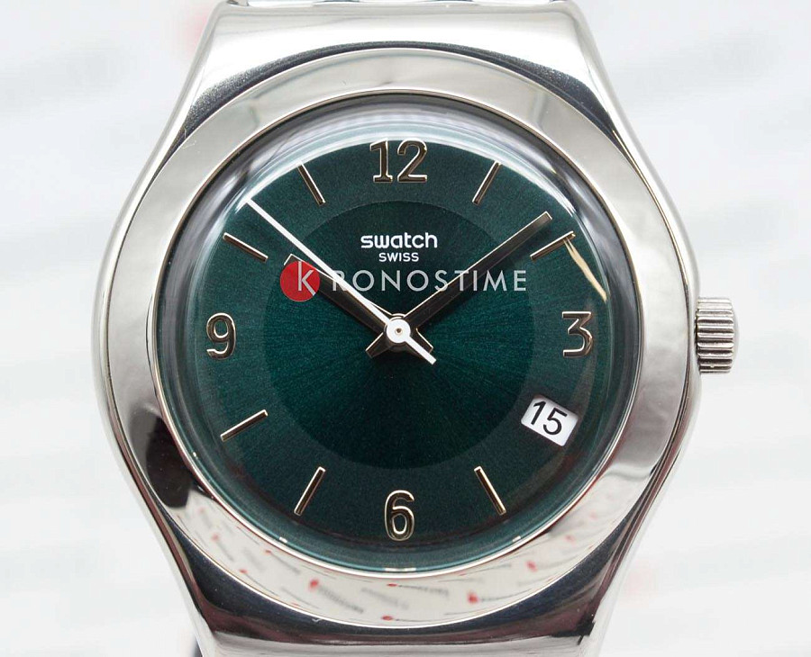 Часы Swatch I Medium Standard YLS468G — металл сталь, Швейцария